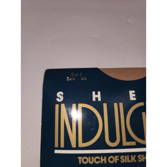 Vintage Pantyhose Burlington‎ Sheer Touch of Silk Nos - Picture 3 of 4